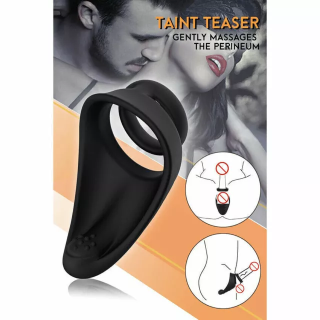 For-Men-Couple-Penis-Cock-Sex-Ring-Toys-Male-Prostate-Massager-Anal-Butt-Plug