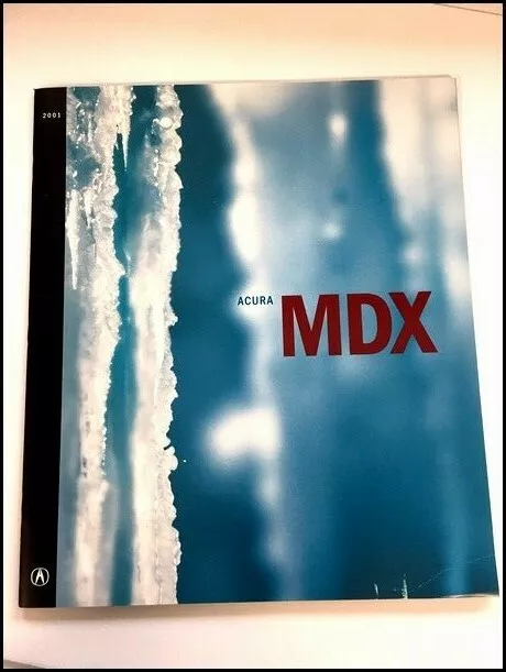 2001 Acura MDX 36-page Original Car Sales Brochure Catalog