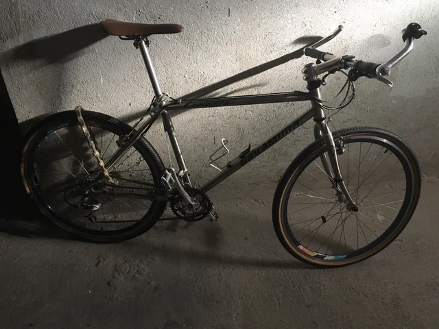 vtt vintage de marque NAKAMURA Porte Vélo Haillon Et