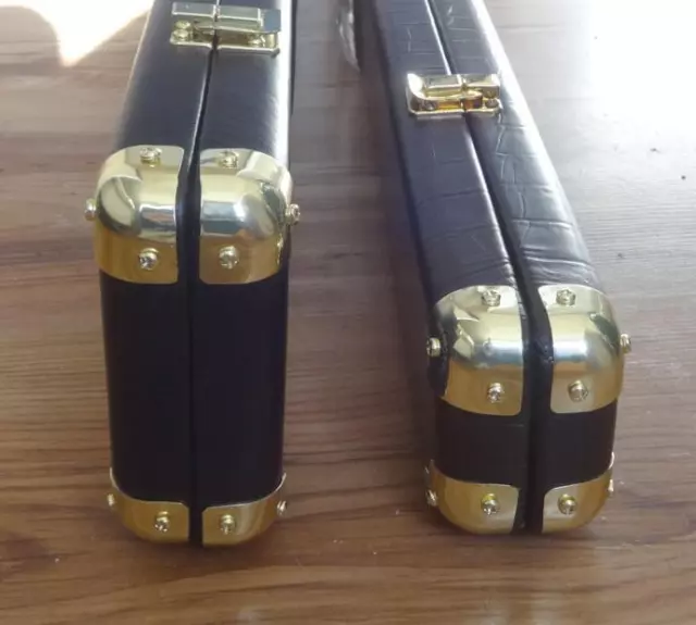 Leather Cue Case Corner Protectors for enhancing and protecting your cue case.