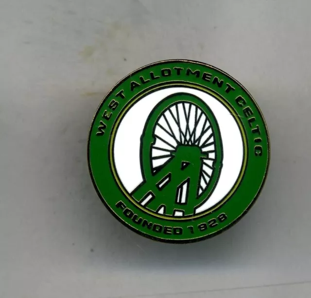 West Allotment Celtic  Fc  Non League Football Pin Badge