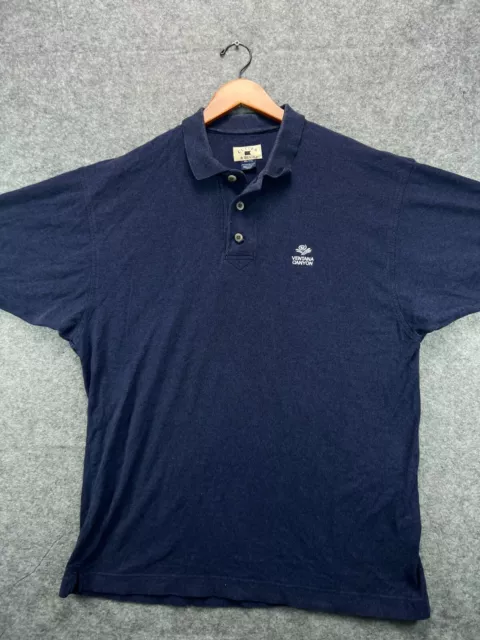 Cutter & Buck Ventana Canyon Resort Golf Polo Shirt Mens XXL 2XL Blue Short Slev
