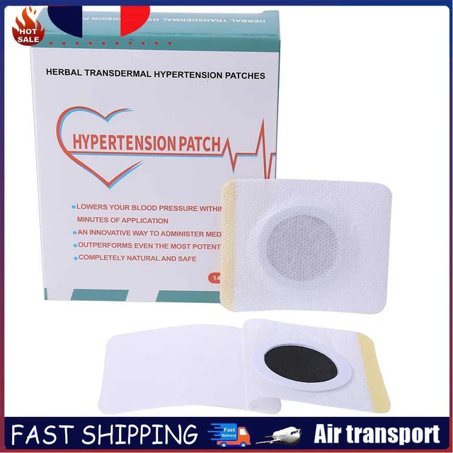 14pcs/Box Hypertension Patch Blood Vessel Lower Reduce Control Herbal Plaster