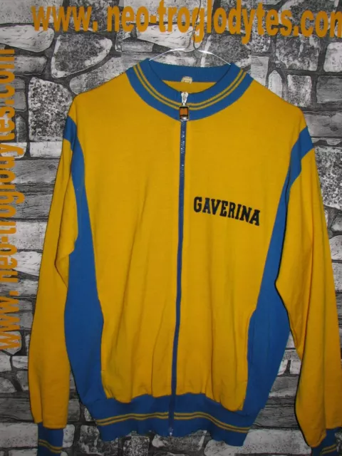 Vintage Cycling jersey shirt '70s wool Gaverina eroica maglia bici ciclismo