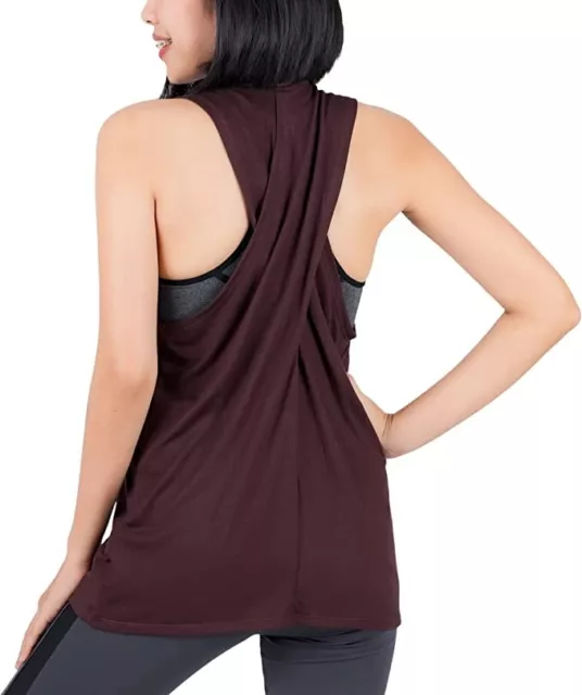 Workout Tank Tops for Women Yoga Clothes Womens Athletic Shirts Gym Exercise Run