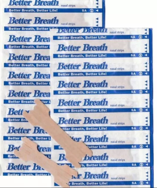 5 () 200 BETTER BREATH NASAL STRISCE * Reg Large GIUSTO MODO DI FERMARE / ANTI RUSSARE 2