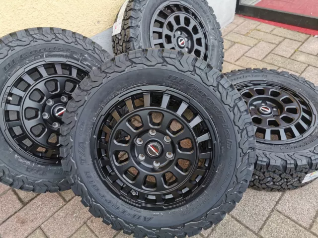 4x Borbet CW7 Mercedes Sprinter 4x4 BF Goodrich KO2 265/60R18  At All Terrain