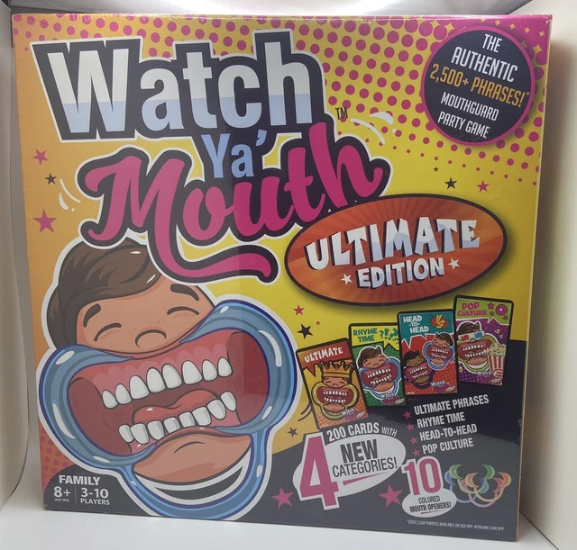 WATCH YA' MOUTH Original Mouthpiece Game Ultimate Edition Brand New