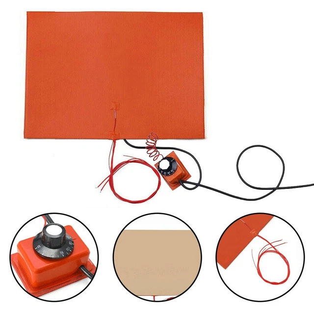 Schnellheizung 460*220MM 220V 1400W Silikon Heizung Matte Pad für Drucker