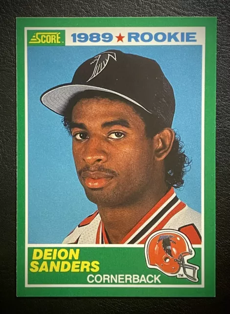 1989 Score Deion Sanders RC #246! Iconic Rookie Of HOFer! Amazing Condition!