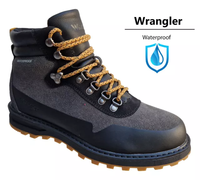 STIVALI DA TREKKING Wrangler da uomo impermeabili Mitchell picco