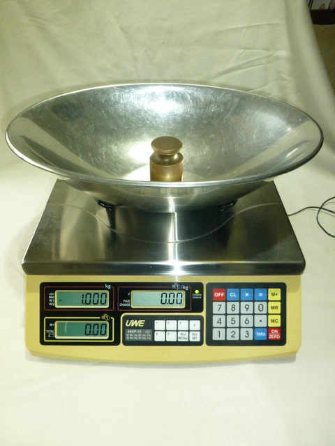 UWE ASEP-15 bilance di pesatura al dettaglio 15 kg