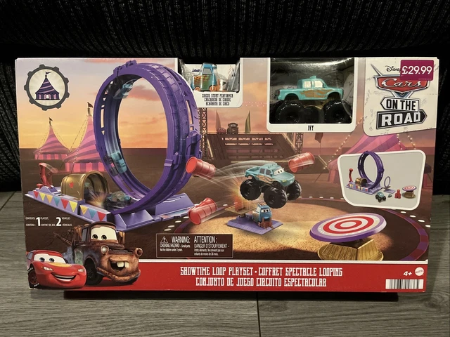 DISNEY/PIXAR CARS SHOWTIME loop Mattel playset, Brand New And Sealed £ ...