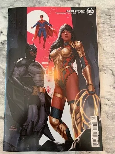 Dark Crisis 1 Minimal InHyuk Lee variant DC 2022 Hot series NM 1st Print