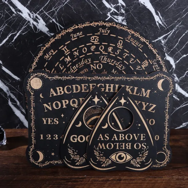 Planche Ouija de 12 pouces en bois, pendule de Divination, planche