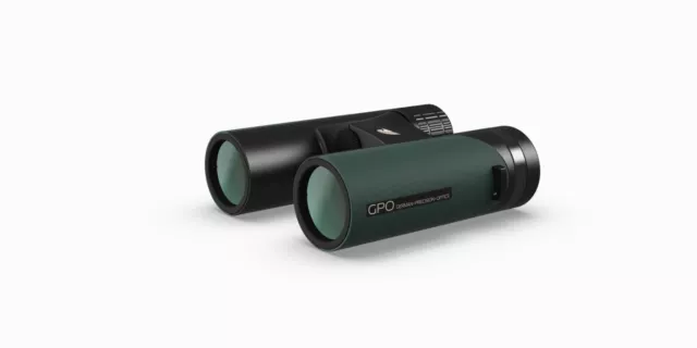 GPO German Precision Optics Binoculars Passion ED 10x32 Deep Green B321