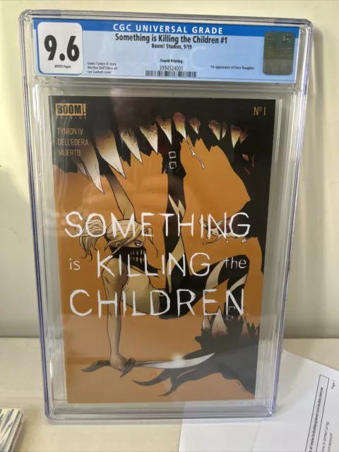 Something Is Killing the Children #1-   CGC 9.6 - 4TH Print