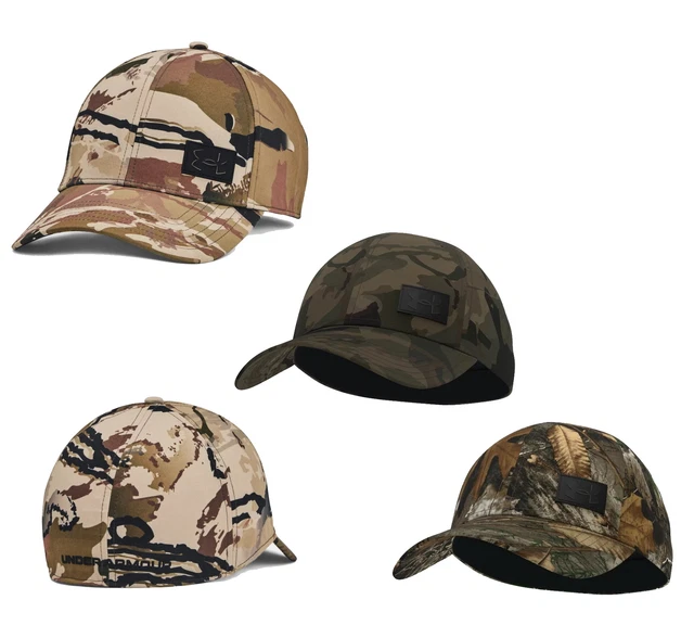 UNDER ARMOUR UA Storm Camo Stretch Fitted Hat Mens Cap - 1369397 - New