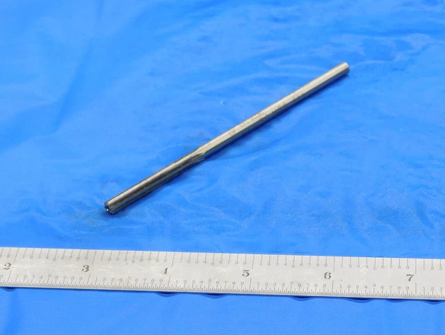 Yankee 0.189" Od Hss Reamer Shank 6 Fl .189 .1890 3/16 .1875 +.0015 Oversize #12