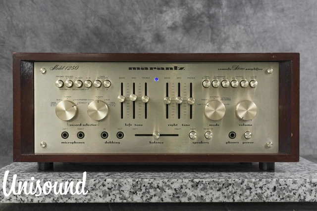 MARANTZ PM8 CONSOLE Stéréo Amplificateur Vintage Wood Boîte Revêtu Work