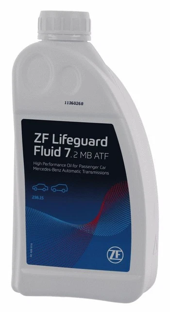Flacone 1L 236.15 Zf Lifeguardfluid 7.2 Mb Atf Olio Cambio Automatico |
