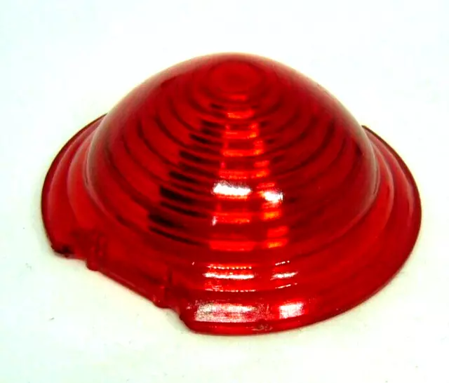 1 cabochon clignotant clignoteur moto ROUGE bobber chopper bullet  LENS RED  NEW