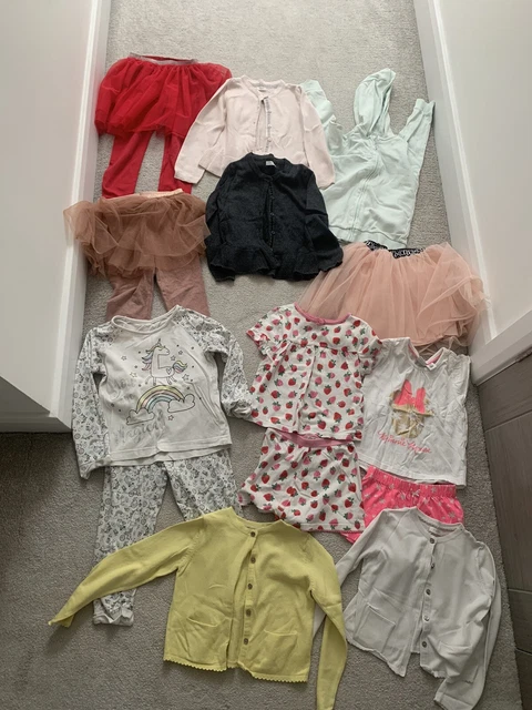 pacchetto abbigliamento ragazze 3-4 4-5 anni next h&m river island cath kidston cardigans