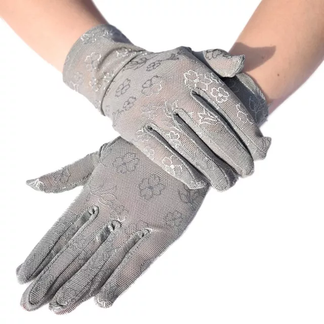 SLIP RESISTANT SPRING Lace Gloves Touch Screen Mittens Driving Gloves Anti  UV $8.17 - PicClick AU
