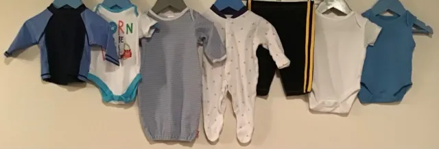 Baby Boys Bundle Of Clothing Age 0-3 Months Miniclub F&F John Lewis