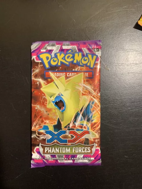 1 (One) Pack - Pokemon XY - XY4 - Phantom Forces Booster Pack - 10 Cards  per Pack