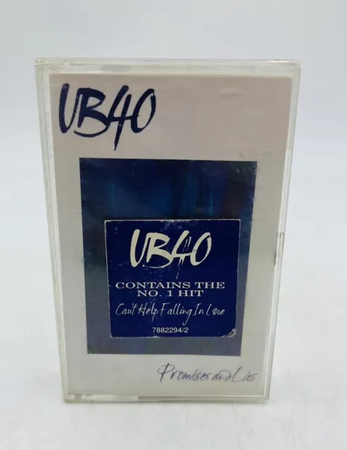 UB40 Promises & Lies Cassette Tape 0777 7