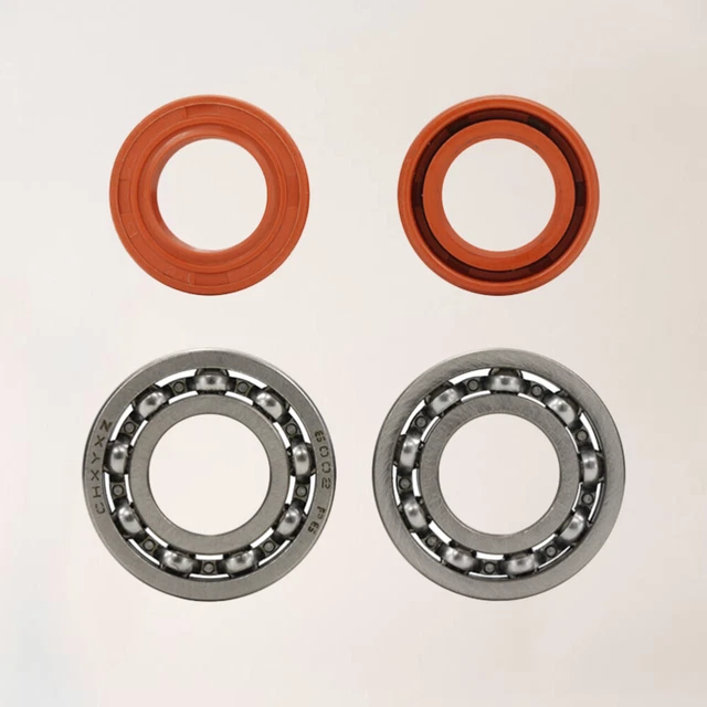 4 pz kit olio motore in metallo cuscinetto manovella anteriore albero crack cuscinetto crepa