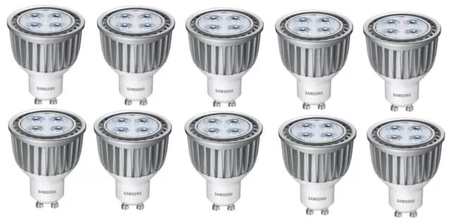 10 x Samsung LED Reflektor Warmweiß MR16 6,7W=35W GU10 3000K SI-M8V073BD1EU