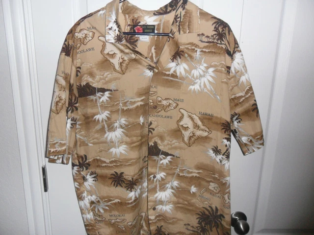 Hawaiian Shirt by ALI'I Fashions Hawaii  XL Great Condition