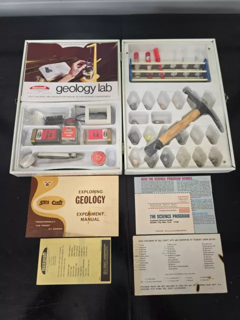 Vintage Skilcraft #965 Student Geology Lab NEW