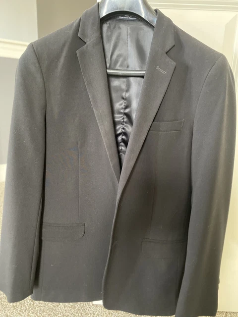 Calvin Klein Boys Suit Jacket Black Size 18 Regular