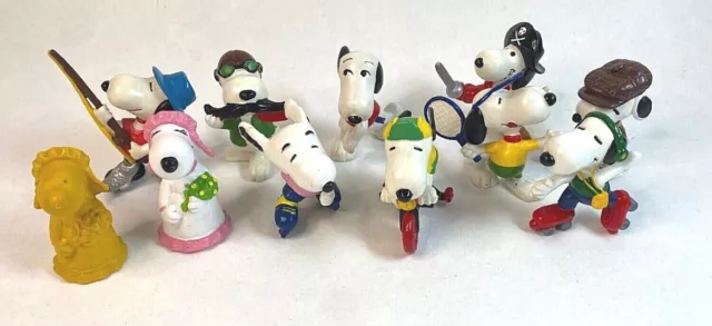 Vintage 80er Schleich Snoopy Peanuts Sammelfiguren Figuren Auswahl