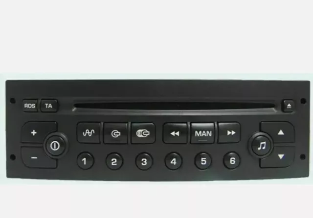 Citreon Berlingo Peugeot Partner Rd3 Vdo Cd Radio 2002 2003 2004 2005 2006 2007