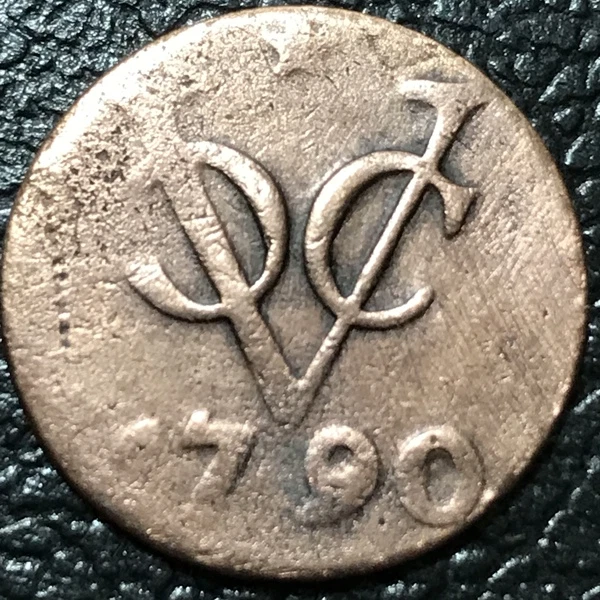 1790 Voc ***Duit*** Shipwreck Coin **B216