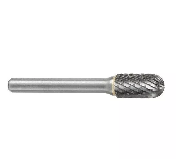 Garryson Burr Double Cut | Cylinder Ball Nose | 6 x 8mm Tungsten Carbide GTS7002