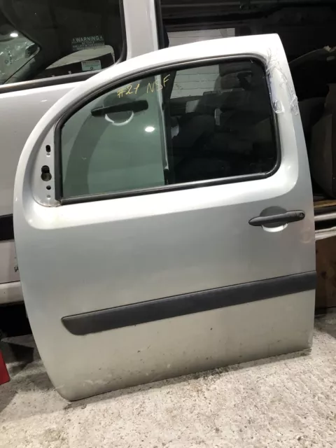 Renault Kangoo Door Panel Front NS Left Passenger Side In Grey Expression K21