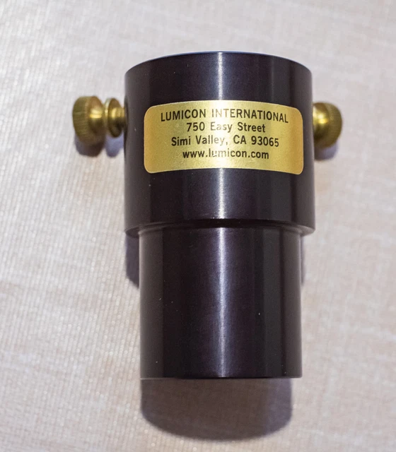 Adaptador Lumicon Extensor de 1,25" para telescopio lente Barlow u oculares, hecho en EE. UU.