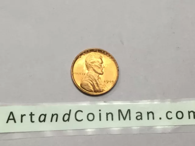 1944 P Bu Uncirculated Lincoln Wheat Penny Cent