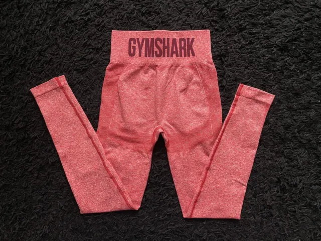 Gymshark Flex Low Rise Green Womens Fit Leggings GLLG028 CEM AQG