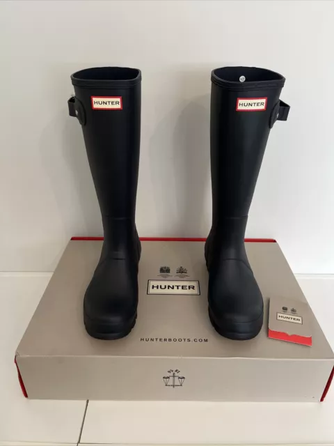 Hunter Boots Original Tall - Stivali di gomma Uomo, Porto franco