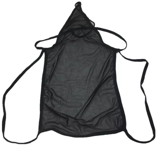 Uomo Gay Sexy Rete Schienale Mankini Tanga Reggicalze Body Top Canotta Erotica