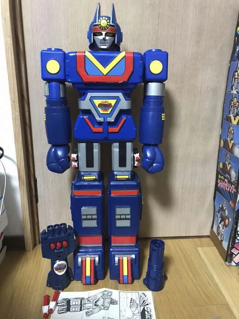 POPY SUPER JUMBO MACHINDER Taiyo Sentai Sun Vulcan Figure Retro