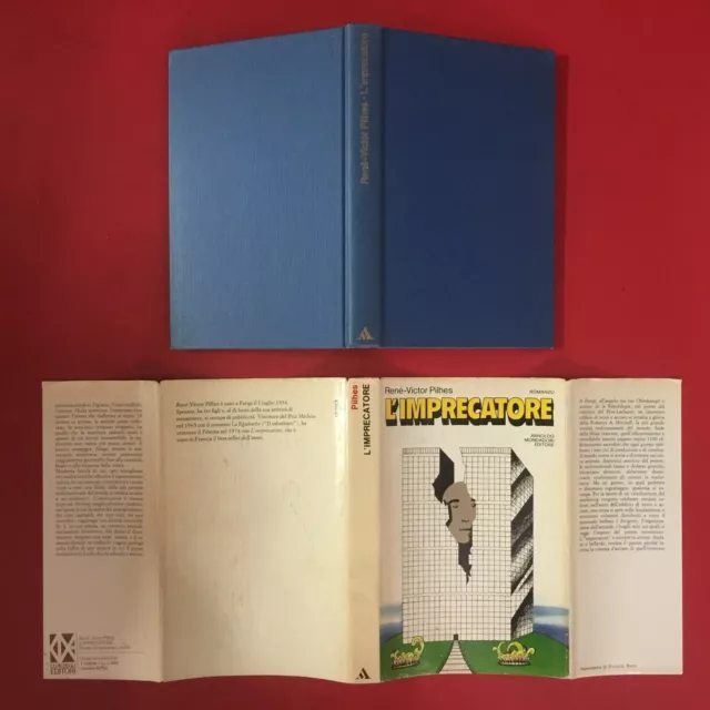 Rene Victor PILHES - L' IMPRECATORE Mondadori (1° Ed 1975) Libro OTTIMO Estense
