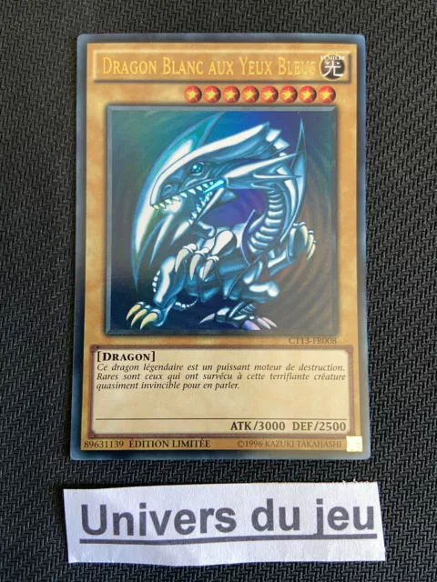 YU-GI-OH! DRAGON BLANC aux Yeux Bleus CT13-FR008 EUR 39,90