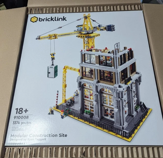 LEGO MODULAR CONSTRUCTION SITE Bricklink Designer 910008 *SEALED Mint ...
